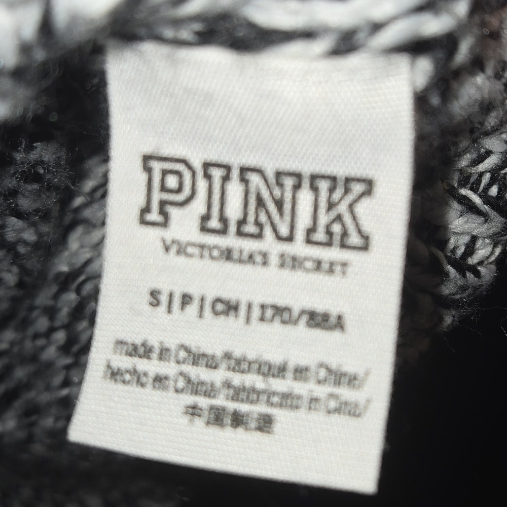 Victoria Secret PINK Knit V-neck Sweater with Acrylic,  Size small - Picture 6 of 9